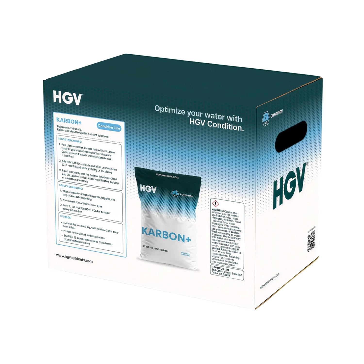 HGV Condition - Karbon+, 25 lbs. Box (5x5 lb Bags)