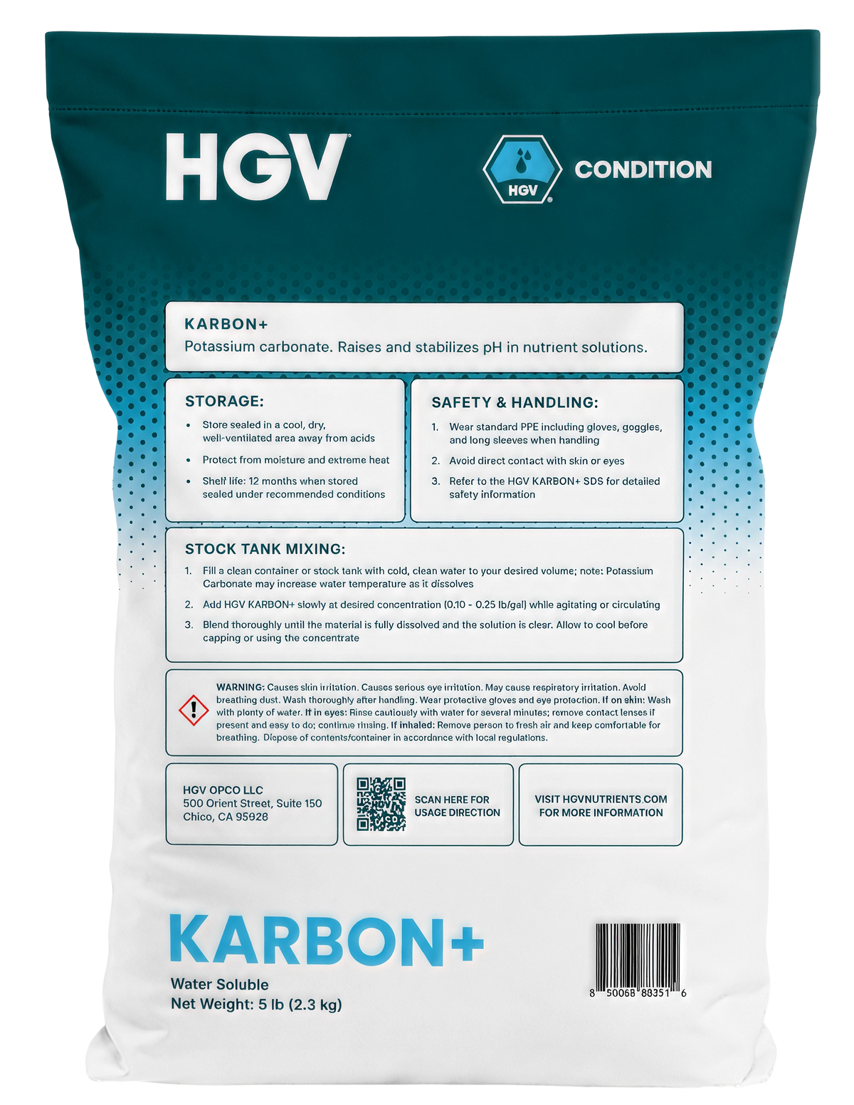 HGV Condition - Karbon+, 5 lbs.
