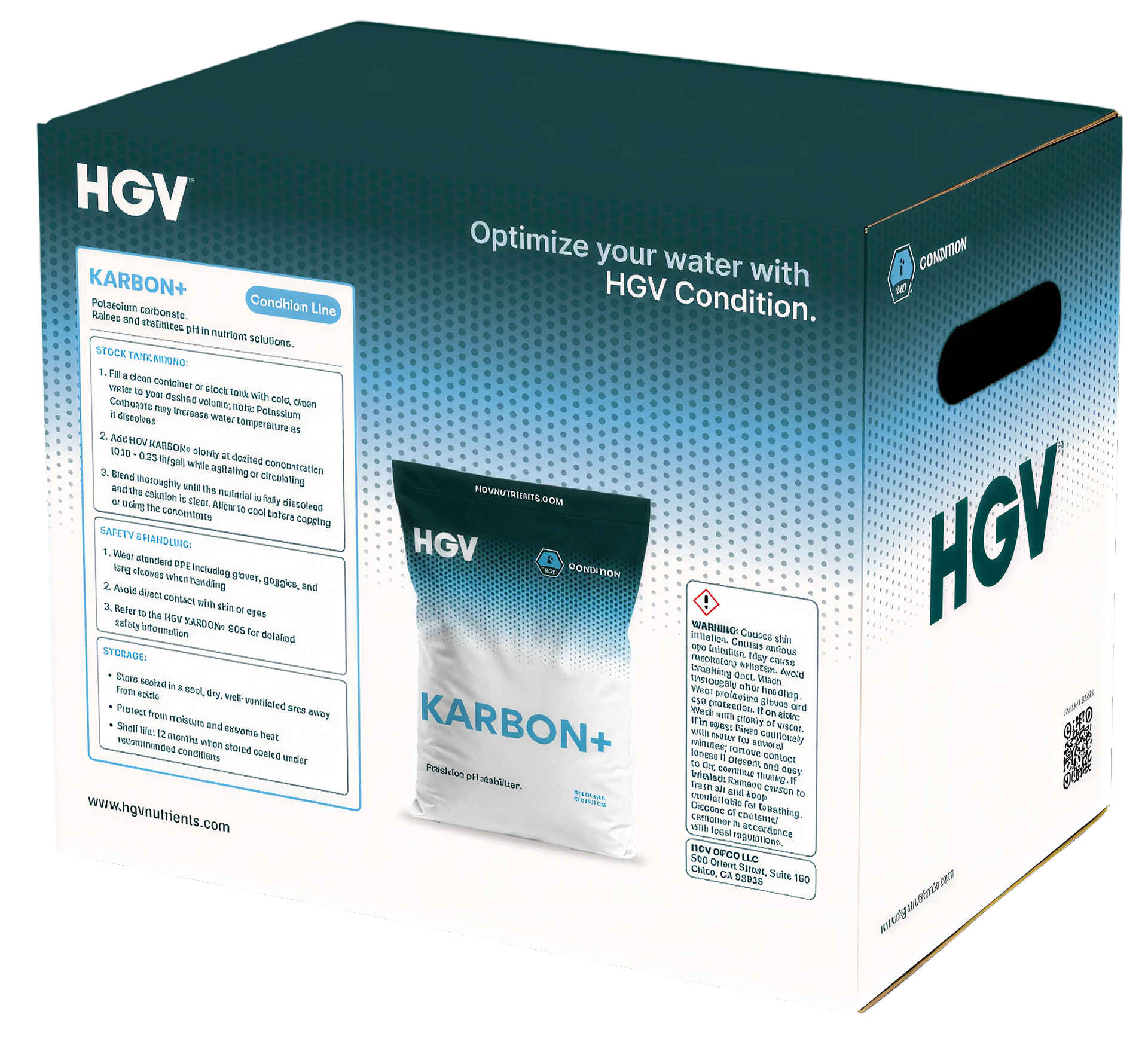 HGV Condition - Karbon+, 25 lbs. Box (5x5 lb. Bags)